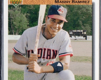 MANNY RAMIREZ RC 1992 Upper Deck #63 Baseball Card - Cleveland Indians