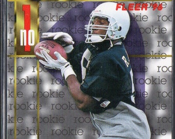 RAY LEWIS RC 1996 Fleer #165 Football Card - Baltimore Ravens