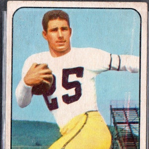 RAY MATHEWS 1954 Bowman #1 tarjeta de fútbol - Pittsburgh Steelers