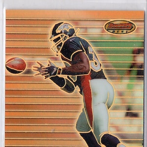 TERRELL DAVIS 1999 Bowman Mejor #54 Refractor Tarjeta de Fútbol Paralelo #/400 - Denver Broncos
