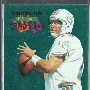 DAN MARINO 1996 Playoff Prime Surprise #1 Football Card - Miami Dolphins