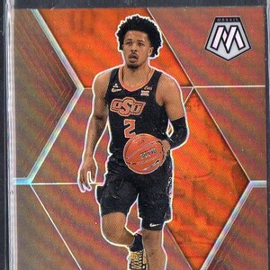 CADE CUNNINGHAM RC 2021 Panini Mosaik #251 Orange Prizm Parallel Basketball Karte - Detroit Pistons