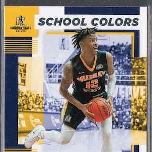JA MORANT 2019 Panini Contenders School Colors # 2 Basketball Karte - Memphis Grizzlies