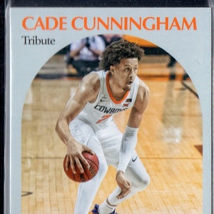 CADE CUNNINGHAM 2021 Panini Chronicles Hoops # 51 Pink Parallel Basketball Karte - Detroit Pistons