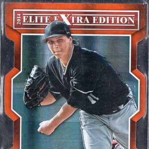 JACE FRY 2014 Panini Elite Extra Edition #56 Oranje Status Parallel Baseball Card #/10 - Chicago White Sox