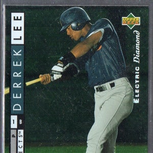 DERREK LEE RC 1994 Oberdeck #539 Electric Diamond Parallel Baseball Karte - San Diego Padres