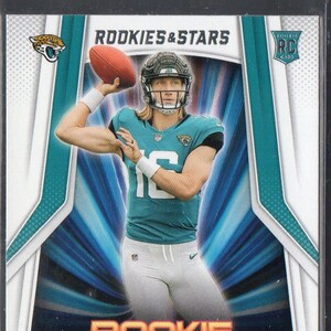 TREVOR LAWRENCE 2021 Panini R&S Rookie Rush #1 Tarjeta de fútbol - Jacksonville Jaguars
