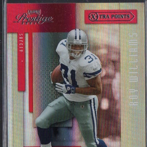 ROY WILLIAMS 2004 Playoff Prestige #38 Xtra Points Red Parallel Football Card #/100 - Dallas Cowboys