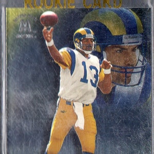 KURT WARNER RC 1999 Skybox Molten Metal #93 Football Card - St Louis Rams
