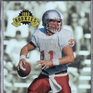 DREW BLEDSOE RC 1993 Playoff #295 Football Card - New England Patriots