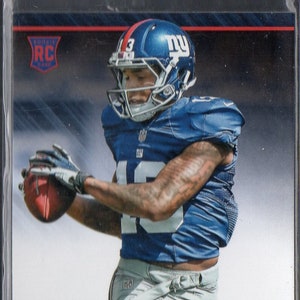 ODELL BECKHAM RC 2014 Panini Rookies & Stars #176 Tarjeta de Fútbol - New York Giants