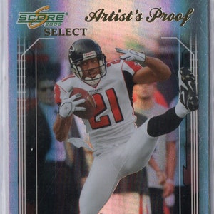 DEANGELO HALL 2006 Score Select #15 Artist Proof Parallel Football Card #/32 - Atlanta Falcons