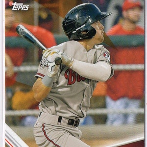 Tarjeta de béisbol paralela naranja n.° 184 de Topps Debut 2017 de T.J. FRIEDL n.° 25 - Cincinnati Reds