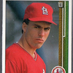 TODD ZEILE RC 1989 Upper Deck #754 Tarjeta de béisbol - St Louis Cardinals