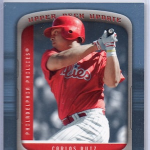 CARLOS RUIZ RC 2005 Upper Deck Update #107 Platinum Parallel Baseball Card #/25 - Philadelphia Phillies