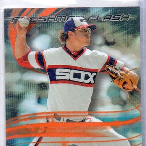 CARSON FULMER 2017 Topps Chrome Freshman Flash Refractor Baseball Card # / 25 - Chicago White Sox