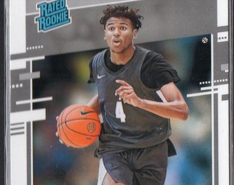 JALEN GREEN RC 2021 Panini Chronicles Donruss #29 Black Parallel Basketball Card - Houston Rockets