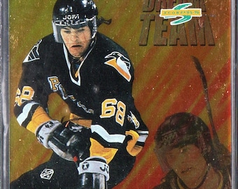 JAROMIR JAGR 1995 Score Dream Team #8 Hockey Card - Pittsburgh Penguins