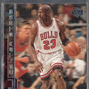 MICHAEL JORDAN 1999 Upper Deck Ovation Center Stage #4 Basketball Card - Chicago Bulls