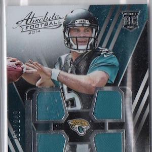 BLAKE BORTLES 2014 Panini Absolute Jersey Voetbalkaart #/249 - Jacksonville Jaguars