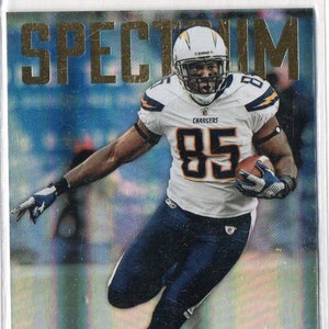 ANTONIO GATES 2012 Panini Absolute #77 Spectrum Gold Parallel Football Card #/25 - San Diego Chargers
