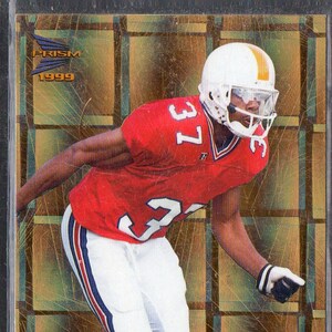 PEERLESS PRICE RC 1999 Pacific Prism #16 Gold Parallel Football Card #/480 - Buffalo Bills
