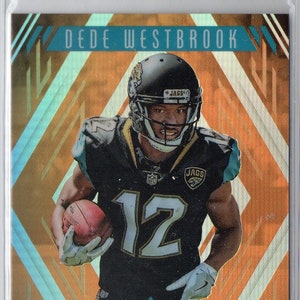 DEDE WESTBROOK 2017 Panini Phoenix Rookie Rising #13 Orange Parallel Football Card #/49 - Jacksonville Jaguars