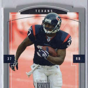 DOMANICK DAVIS RC 2003 Skybox L.E. #73 Football Card #/99 - Houston Texans
