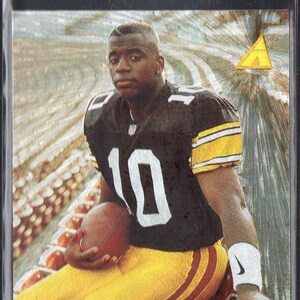 KORDELL STEWART RC 1995 Score Pinnacle #231 Trophy Collection Parallel Football Card - Pittsburgh Steelers