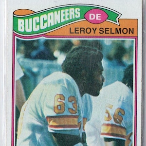 LEROY SELMON RC 1977 Topps #29 Tarjeta de Fútbol - Tampa Bay Buccaneers