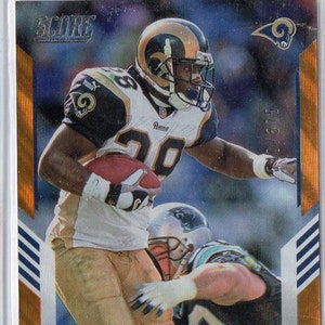 MARSHALL FAULK 2021 Puntuación n.° 279 Tarjeta de fútbol Lava Parallel n.° 575 - St Louis Rams