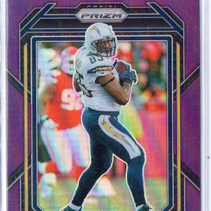 Tarjeta de fútbol paralela Prizm morada Panini Prizm n.° 158 de ANTONIO GATES 2022, n.° 125 - San Diego Chargers