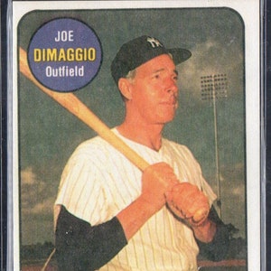 JOE DIMAGGIO 1986 Sports Design Products #11 Baseball Card - New York Yankees