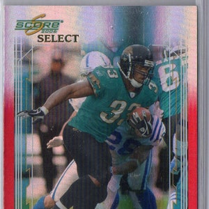 GREG JONES 2006 Score Select #128 Red Parallel Football Card #/25 - Jacksonville Jaguars