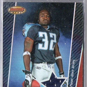 Adam (PAC MAN) Jones RC 2005 Bowman Beste Jersey Voetbal kaart #/799 - Tennessee Titans