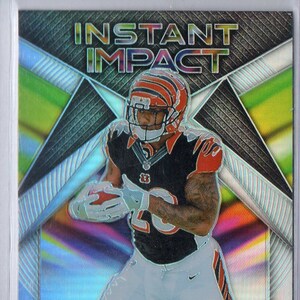 JOE MIXON 2017 Panini Prizm Instant Impact #13 Tarjeta de fútbol paralela Silver Prizm - Cincinnati Bengals