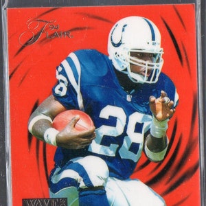 MARSHALL FAULK 1994 Fleer Flair Wave of the Future #2 Football Card - Indianapolis Colts