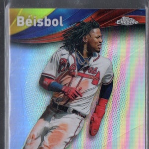 RONALD ACUNA JR 2021 Topps Chrome Beisbol #1 Baseball Karte - Atlanta Braves