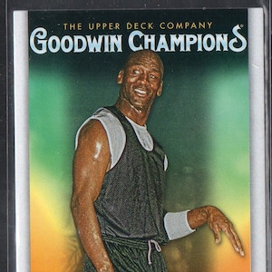MICHAEL JORDAN 2021 UD Goodwin Champions #1 Basketball Karte