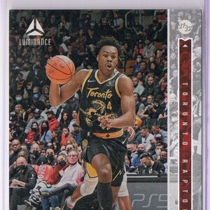 SCOTTIE BARNES 2021 Panini Chronik Luminance #260 Pink Parallel Basketball Karte - Toronto Raptors