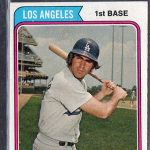BILL BUCKNER 1974 Topps #505 Baseball Card - Los Angeles Dodgers