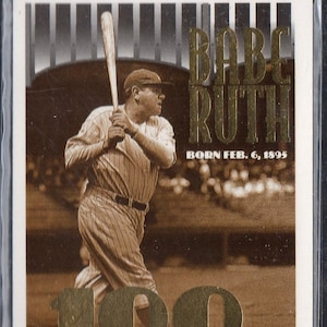 BABE RUTH 1995 Topps #3 Baseball Karte - New York Yankees