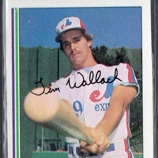 TIM WALLACH RC 1982 Topps #191 Baseball Card - Montreal Expos