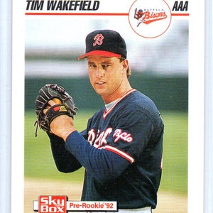 TIM WAKEFIELD 1992 Skybox AAA #119 Baseball Card - Buffalo Bisons