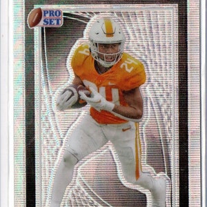 Tarjeta de fútbol paralela plateada n.° 53 Pro Set 2024 de DYLAN SAMPSON, n.° 7 - Tennessee Volunteers