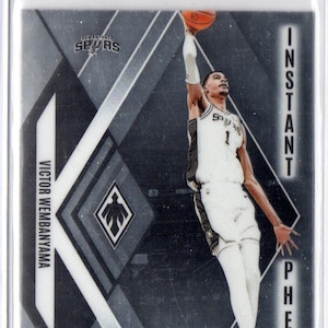 VICTOR WEMBANYAMA RC 2023 Panini Phoenix Instant Phenom #13 Basketball Karte - San Antonio Spurs