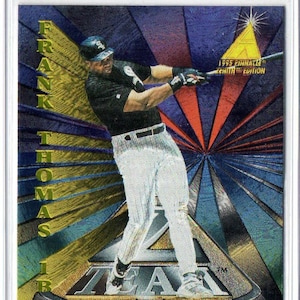 FRANK THOMAS 1995 Pinnacle Zenith Z Team #3 Baseball Card - Chicago White Sox