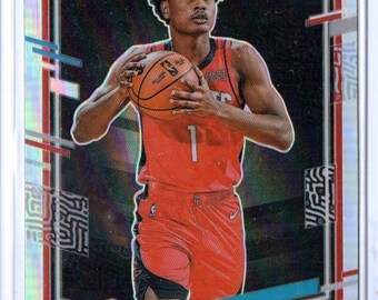 AMEN THOMPSON RC 2023 Donruss Optic #229 Prizm Parallel Basketball Card - Houston Rockets