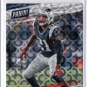 Tarjeta de fútbol Pyramids Parallel de Panini Day n.° 99 de MALCOLM BUTLER 2017, n.° 5/5 - New England Patriots