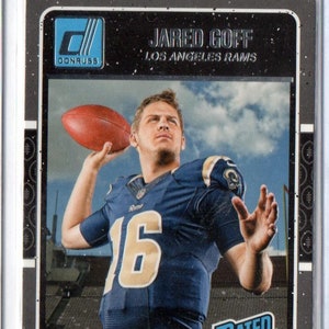 Tarjeta de fútbol RC 2016 Donruss #372 de JARED GOFF - Los Angeles Rams